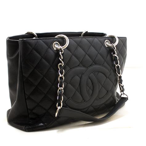 chanel borse nere|Chanel leather handbags.